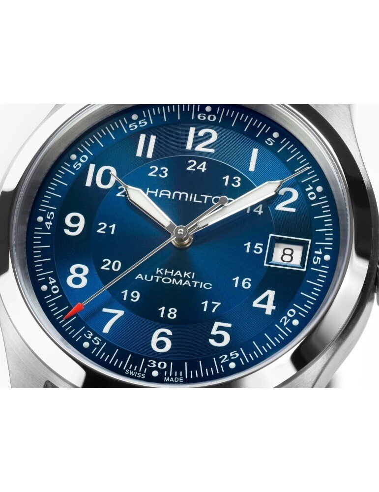Hamilton - Hamilton Khaki Field Blue Dial Automatico 38 - H704551400 - Mænd - 2025 #3.2