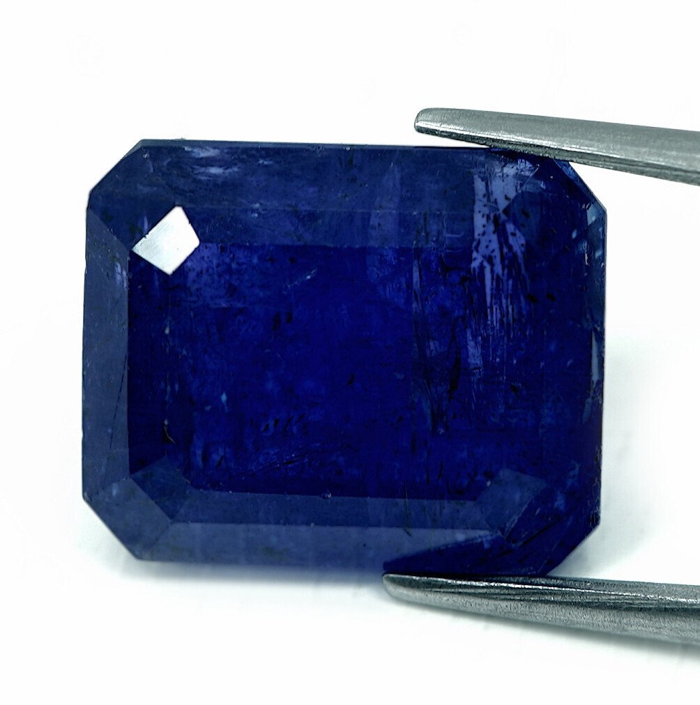 1 pcs 蓝色, 紫罗兰色 坦桑石 - 17.38 ct - 国际宝石研究院(IGI) #1.0