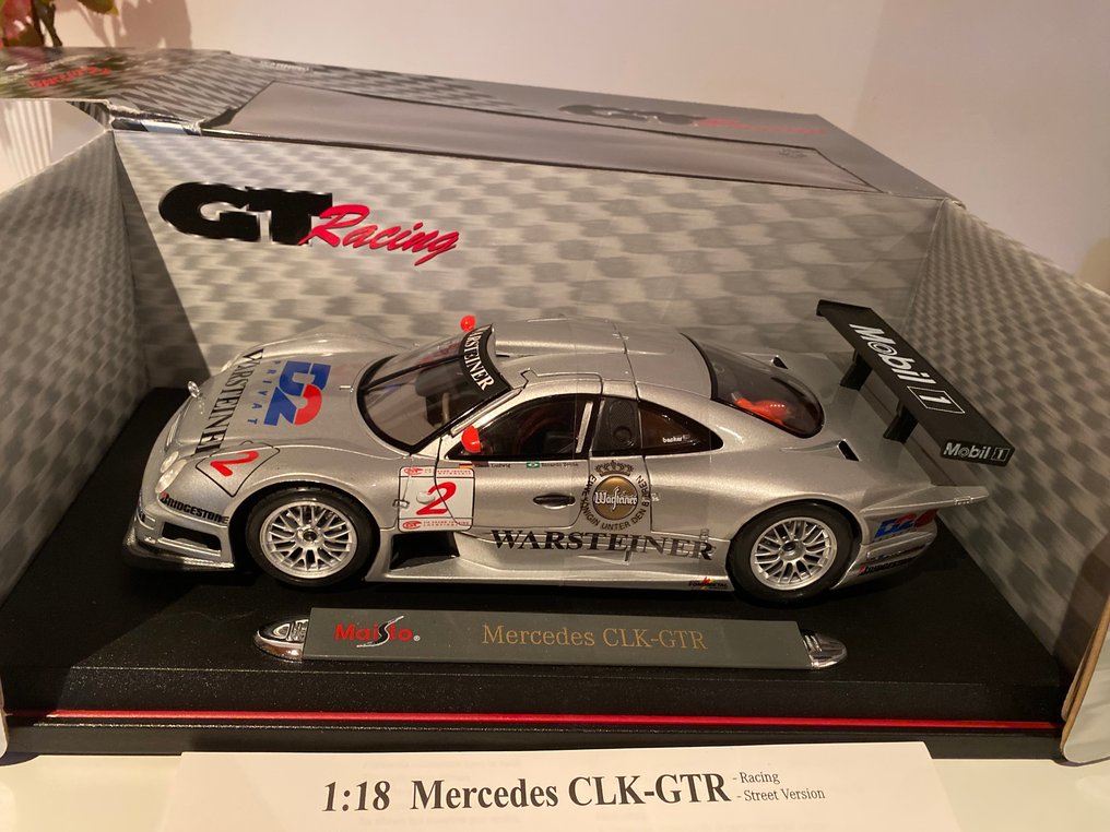 Maisto 1:18 - Modellauto - Mercedes CLK-GTR - GT Racing #2.1