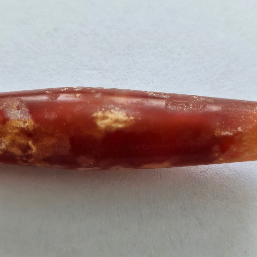 Via della Seta, Asia centrale Red Agate Perline per collane - 52 mm  (Senza Prezzo di Riserva) #2.1