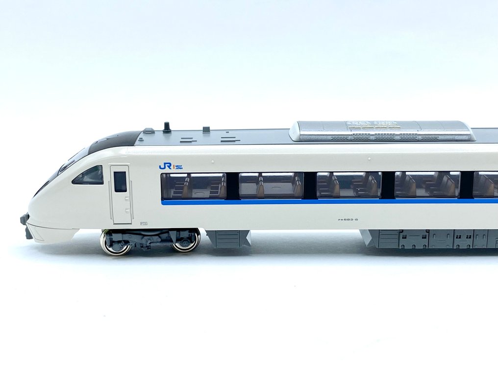 Kato N - KURO683-6 - Vasútmodellek (1) - 683 Series “Thunderbird” KURO683-6 (Kék Csík) - JR #3.2