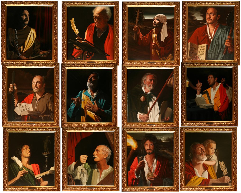 Stefano Trapanese (1963) - SAN TADDEO apostolo (St. Thaddeus apostle) #4.3