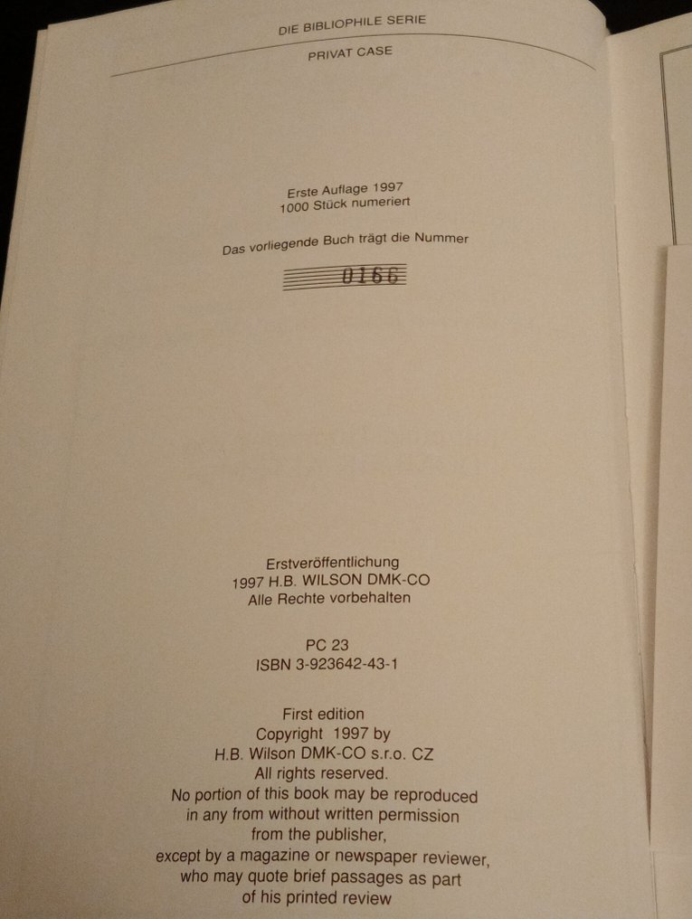 Dominik Alterio - Privat Case Nr.23 - 1997-1997 #2.1