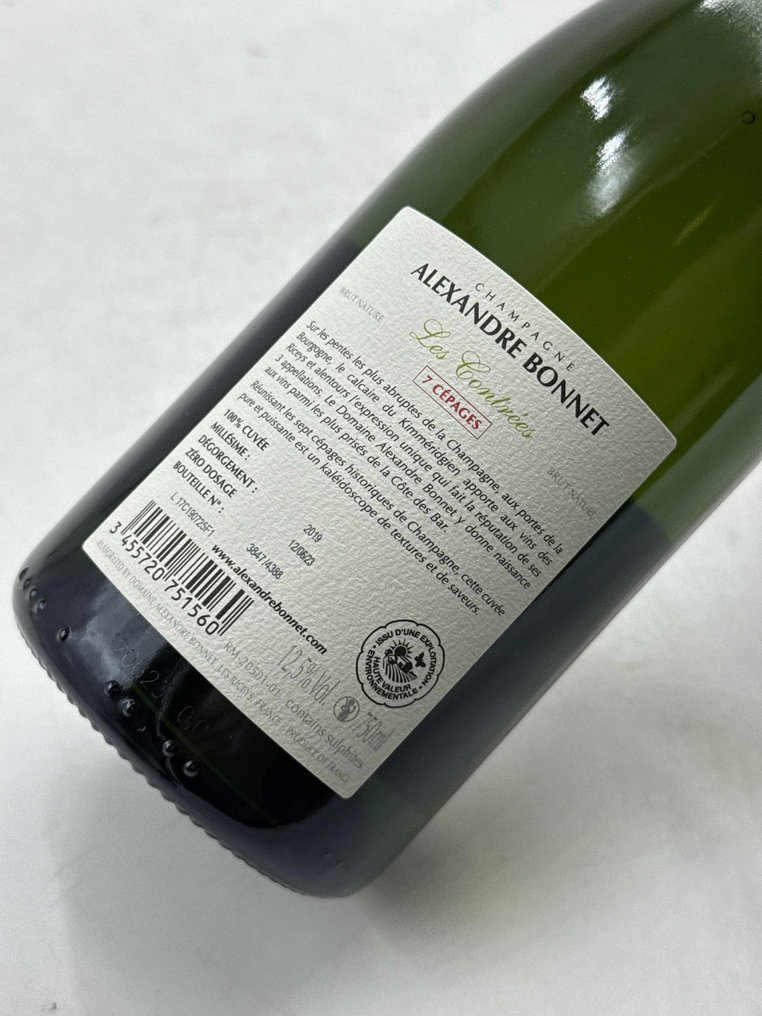 2019 Alexandre Bonnet, Les Contrées 7 Cépages - 香槟地 Brut Nature - 1 Bottles (0.75L) #2.1