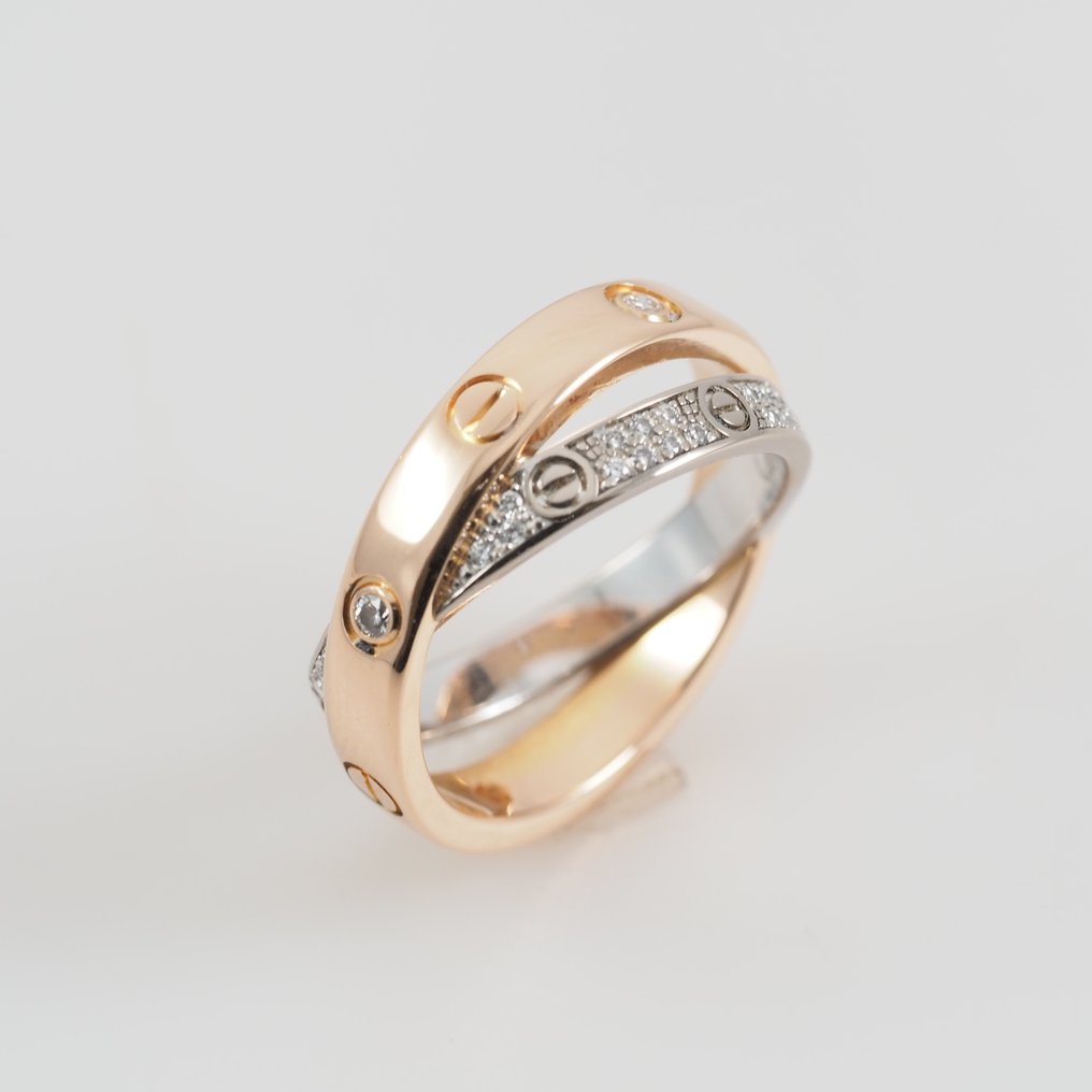 Cartier - Ring - Love - 18 kt. White gold, Yellow gold #1.0