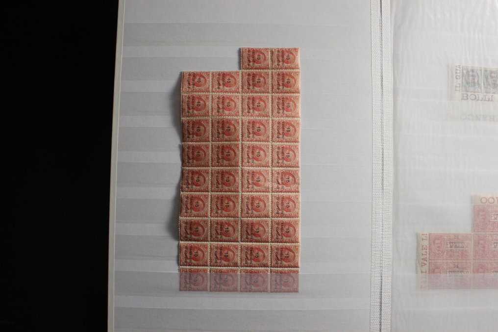 義大利 1919 - 特别邮票收藏：对、块、部分页的联合发行 #4.3