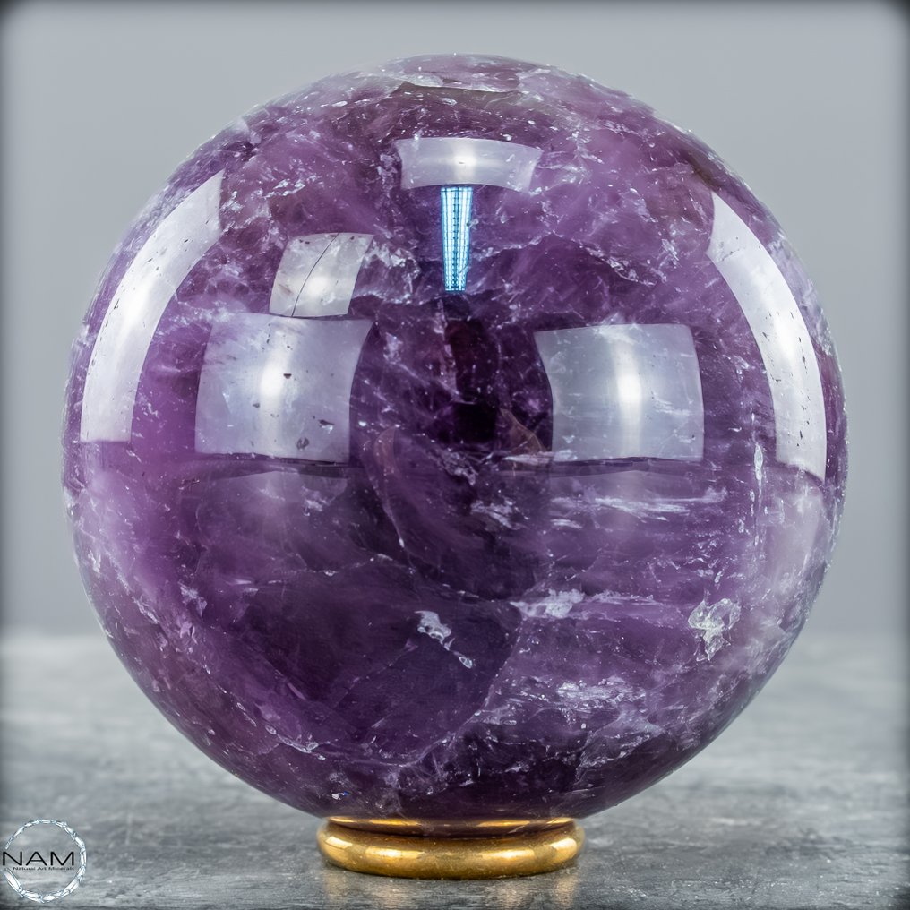 Natural Top Quality Amethyst Sphere- 732.69 g #1.0