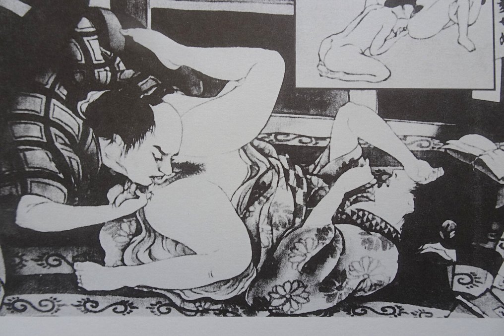 OSHIRO ANBO - Lovebirds' Dreams - Oshiro Anbo's Secrets - Complete Set of 69 Sheets - Limited edition Deluxe - - 1988 #2.1