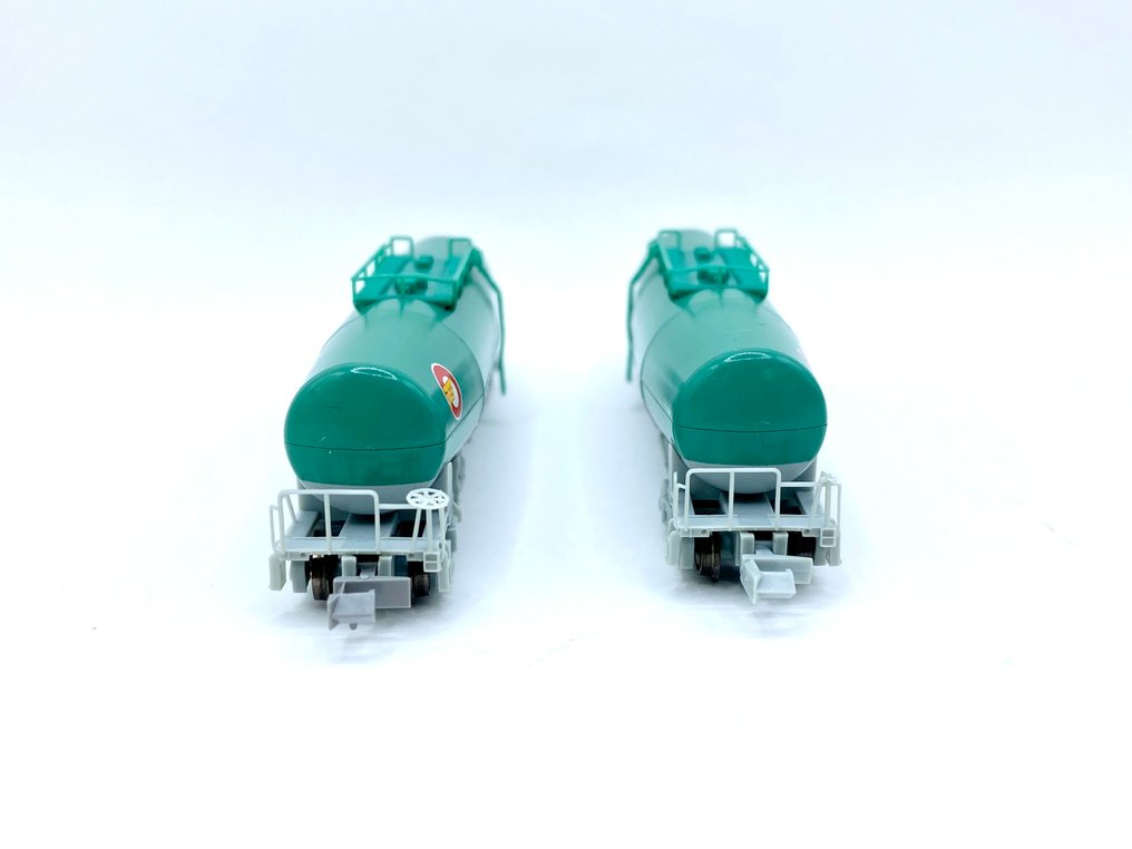 MICROACE N - A3121 - Modellino di treno (1) - Tipo di carro merci tank Taki 1000 – Verde - JR #1.0