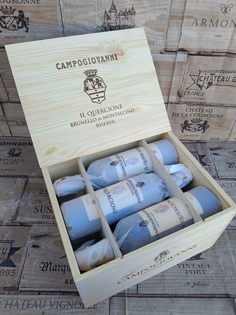 2019 Il Quercione - 蒙达奇诺·布鲁奈罗 Riserva, DOCG - 6 Bottles (0.75L) #1.0