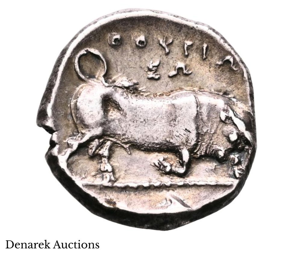 Lucania, Thurioi Stater (350-300 BC) #1.0