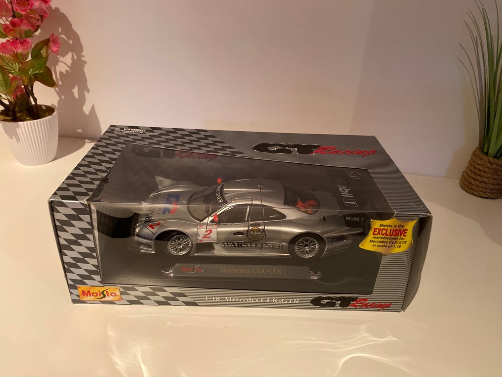 Maisto 1:18 - Modellauto - Mercedes CLK-GTR - GT Racing #1.0
