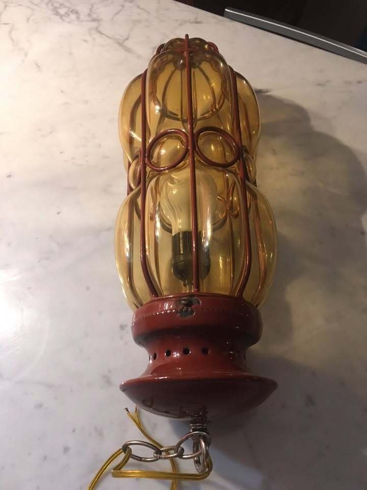 灯笼 - 金属, 玻璃 - 威尼斯灯笼 #2.1