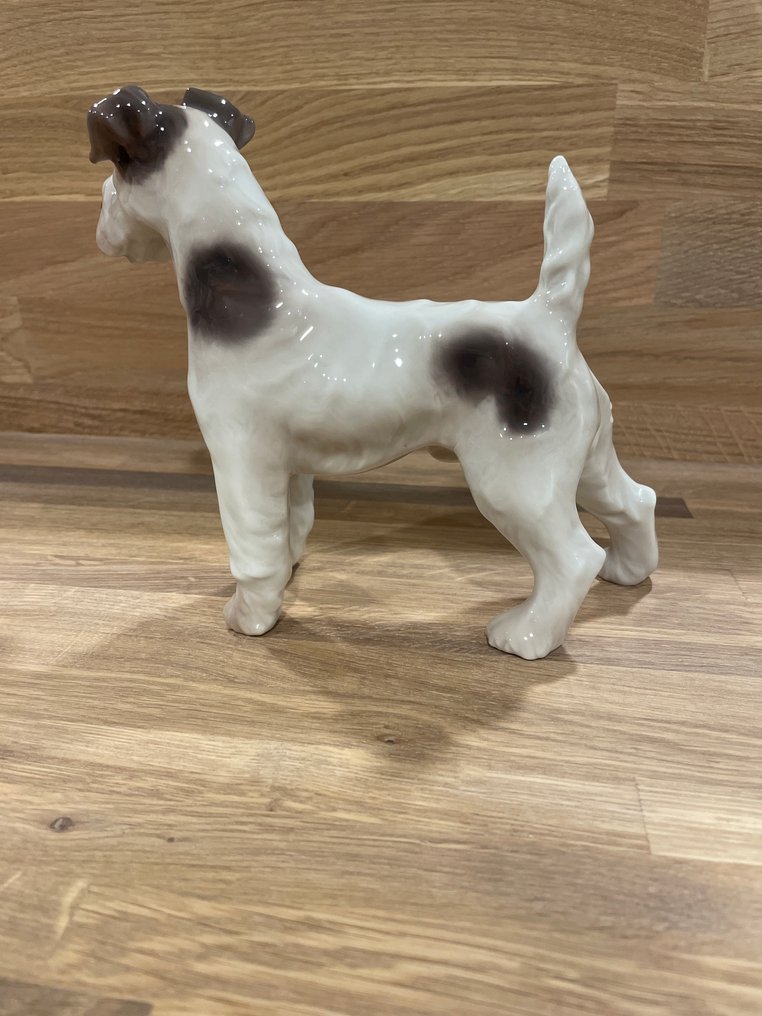 Bing & Grondahl - Jens Peter Dahl-Jensen - 玩具人偶 - FOX terrier Dog figurine - 瓷 #2.1