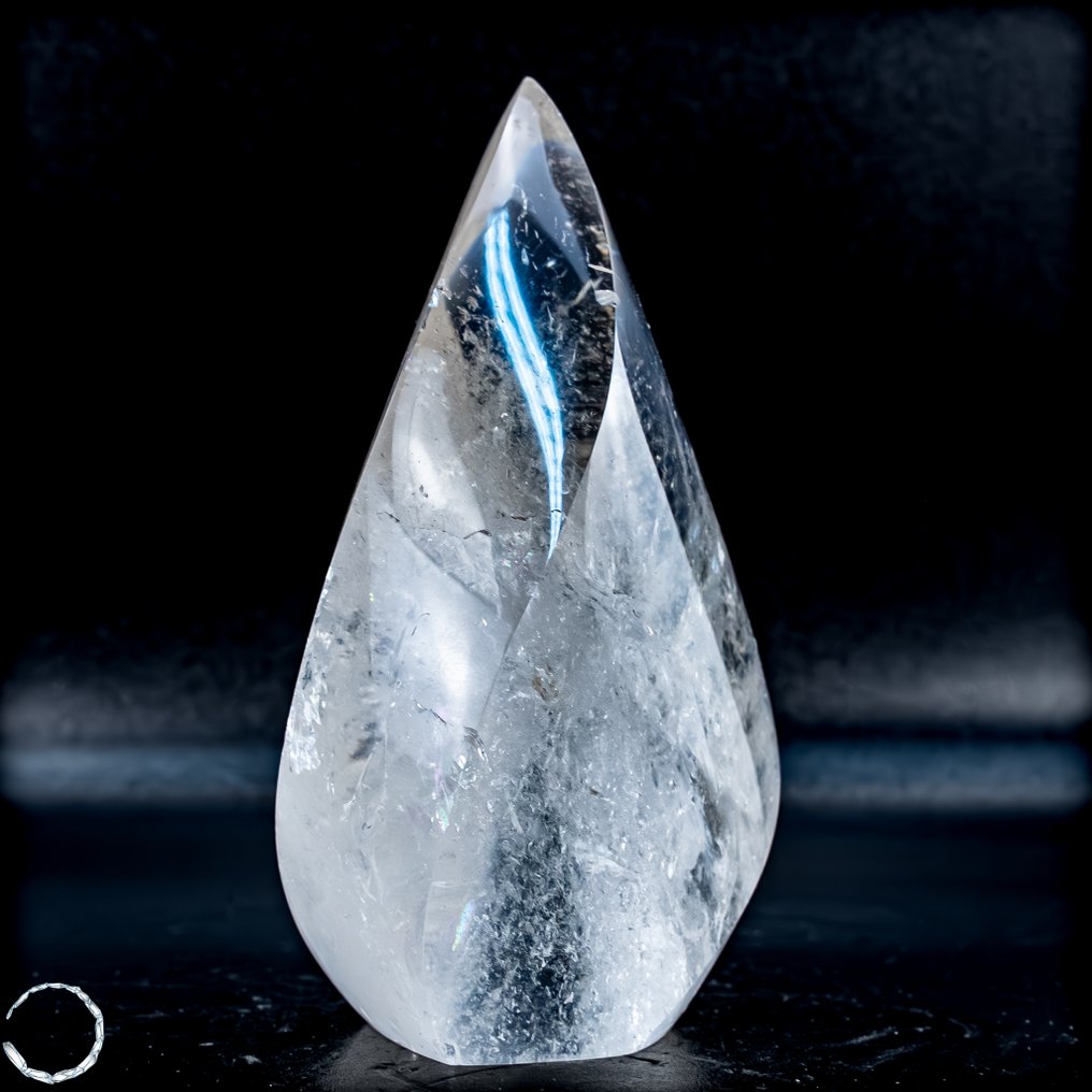 Φυσική Πρώτη Ποιότητα Διαυγές Κρύσταλλο Flame, Βραζιλία- 464.33 g #2.1