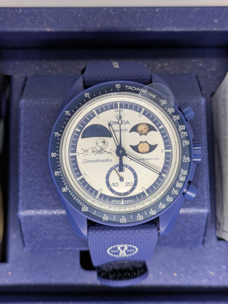 Omega - MoonSwatch Mission to Earthphase - No reserve price - Moonshine Gold cacciatore - Unisex - 2025 #1.0