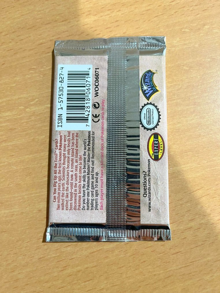 Pokémon - 1 Booster pack - Fossil - WOTC - Fossil #1.0