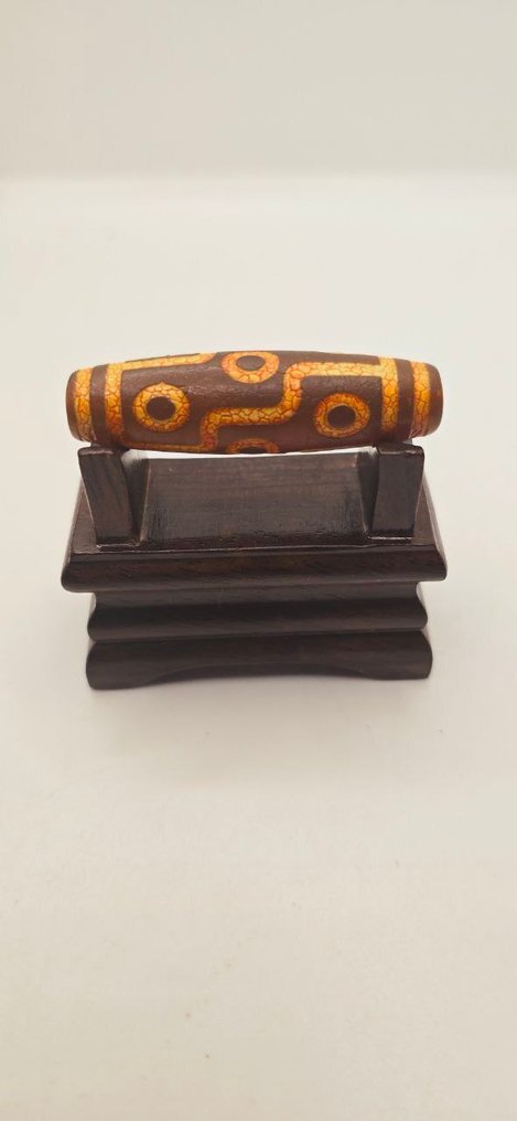 珠子 - 串珠 Dzi 九眼 #1.0