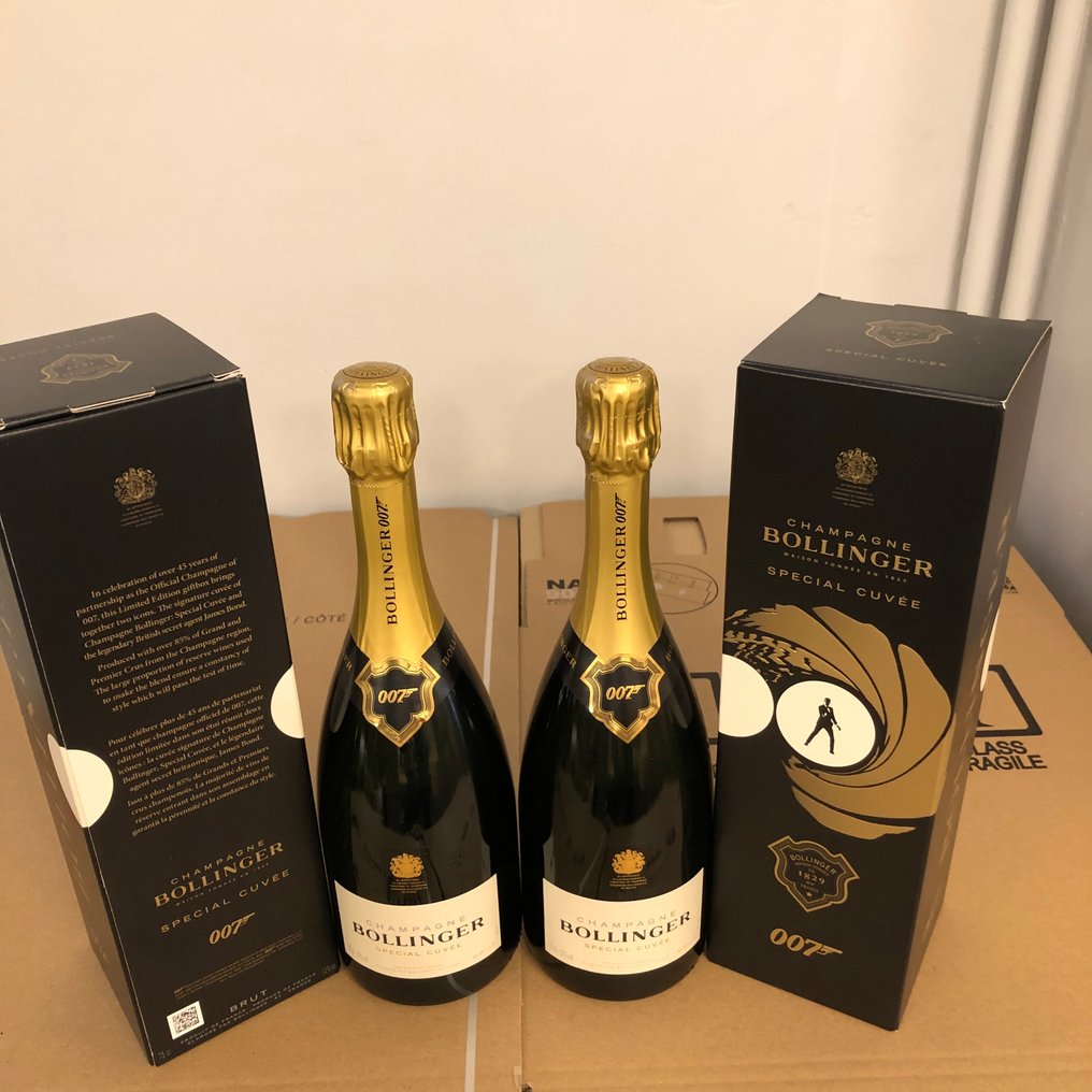 Bollinger, Special Cuvée 007 Limited Edition - 香槟地 Brut - 2 Bottles (0.75L) #1.0