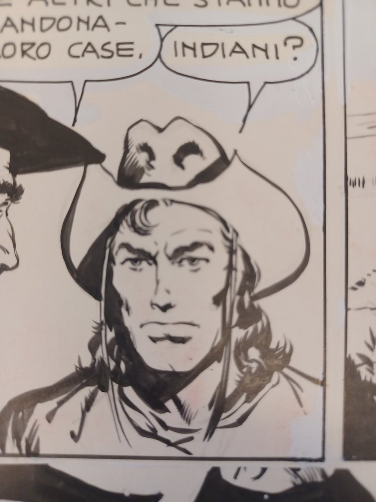 Bignotti, Franco - 25 Original page - Serie Falco - La Freccia nera - 1957 #1.0