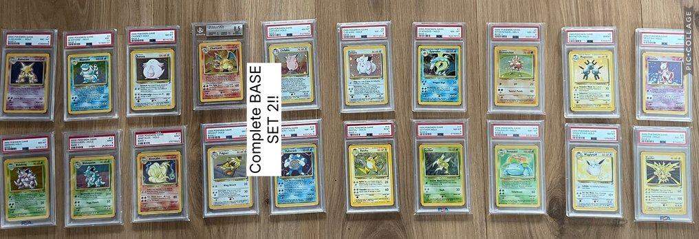 Pokémon - 130 Set completo - WOTC - Base set 2 #1.0