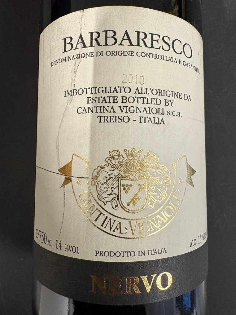 2010, 2011, 2016, 2018 & 2019 x3 Nervo - Μπαρμπαρέσκο - 7 Bottles (0.75L) #1.0