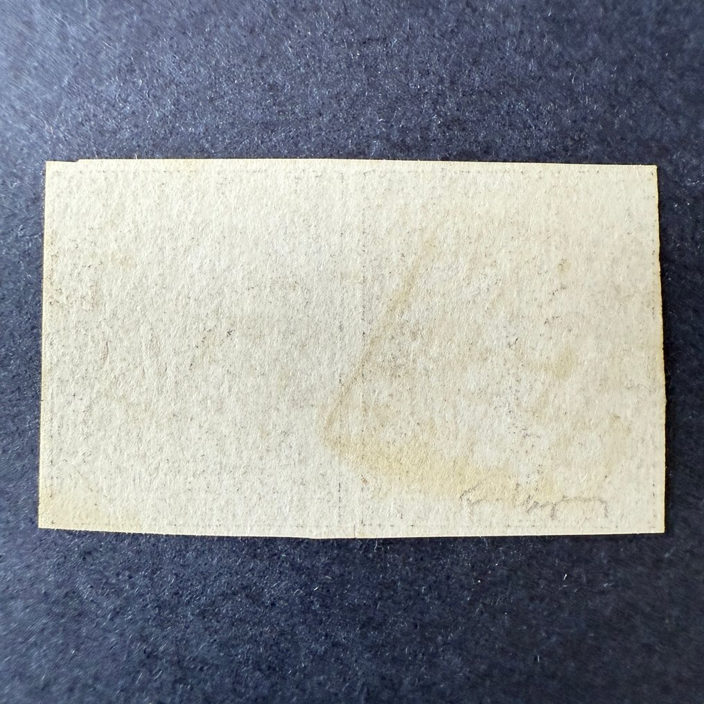 France - Yvert 3 'Ceres 20c black' in pair, canceled - Very good condition. #1.0