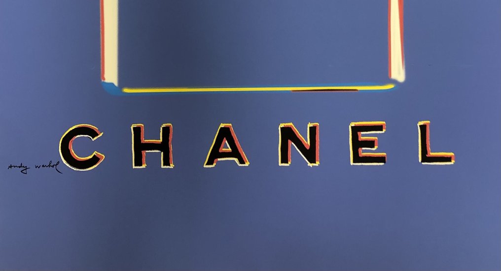 Andy Warhol - Chanel N. 5: Violet/Black - Anni ‘90 #2.1