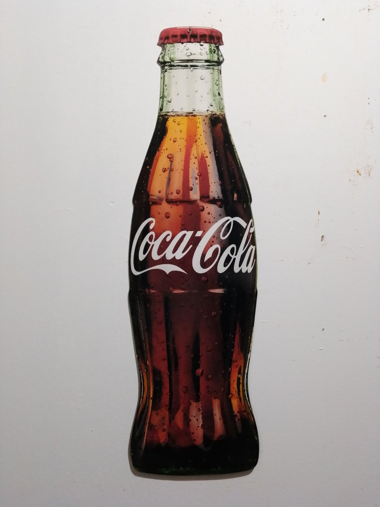 Coca-Cola - coca cola - 广告标牌 - 1990 - 铁 #1.0