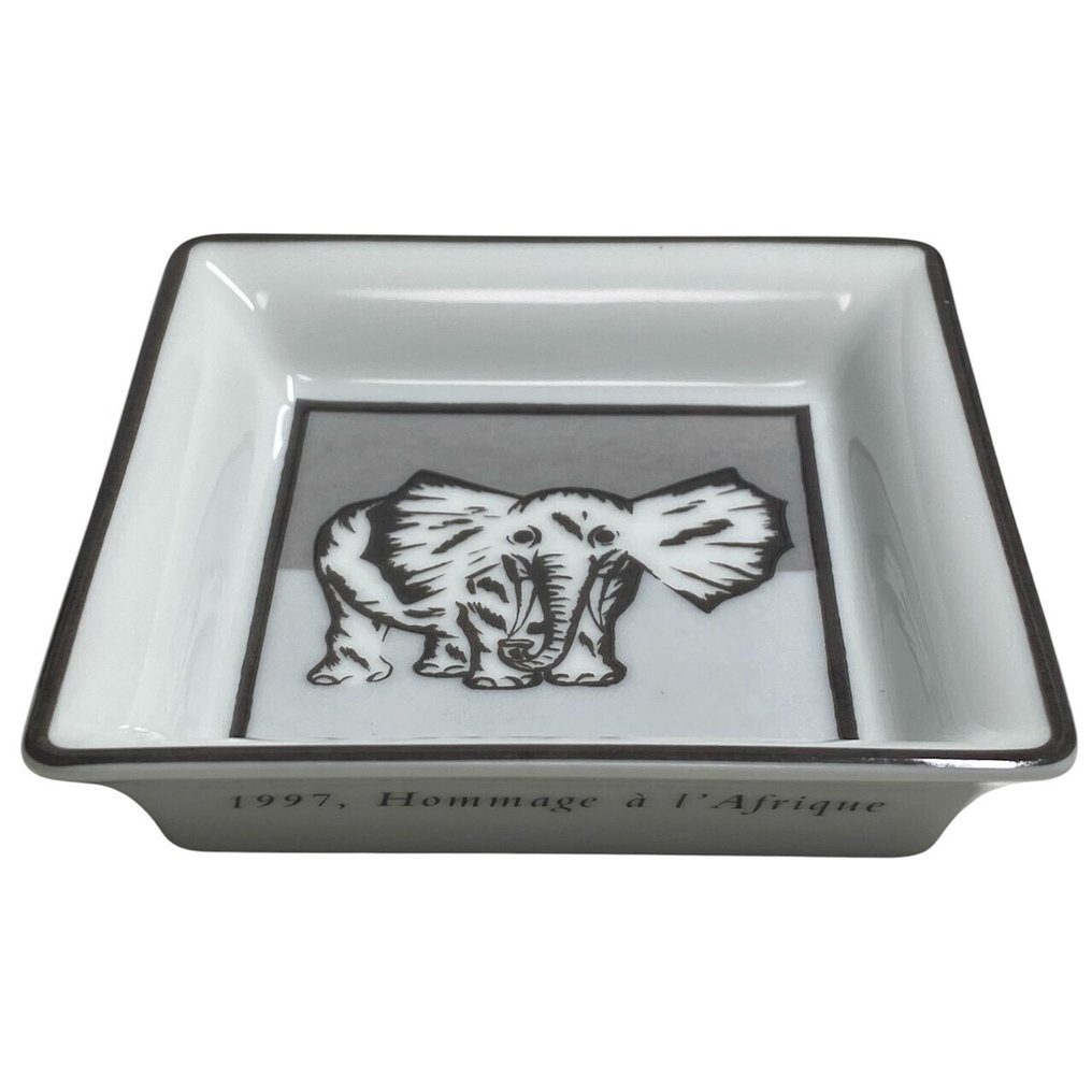 Hermès - Plate - Porcelain - 1997 Hommage à L'Afrique #1.0