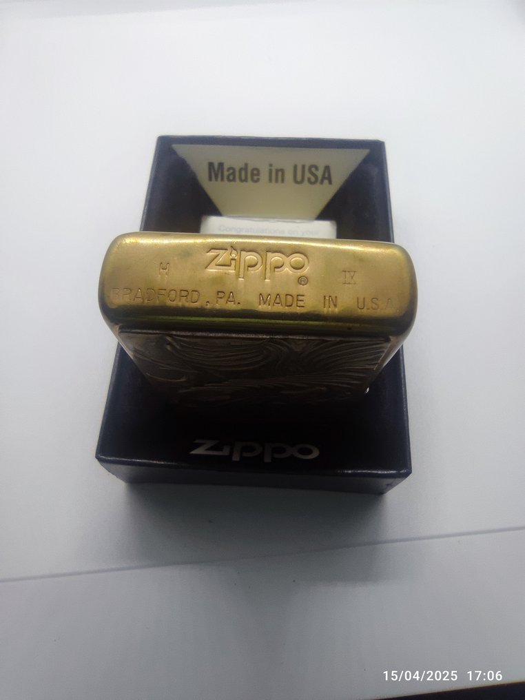 Zippo - 芝宝 - 没有保留价 - 口袋打火机 - 黄铜 #3.2