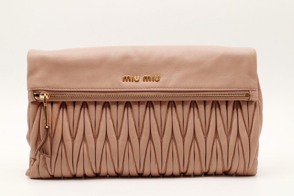 Miu Miu - Cammeo Quilted Nappa Leather Pochette Bag - Τσάντα #1.0