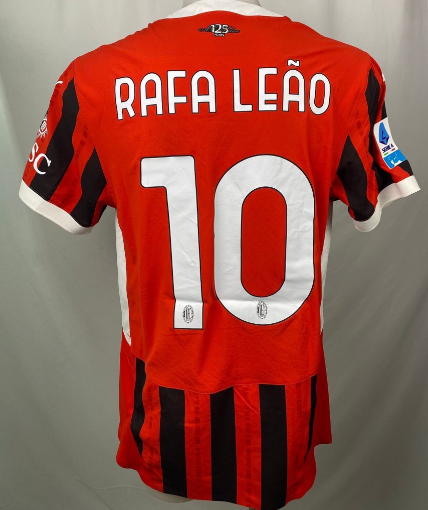 AC Milan - Olasz labdarúgó-bajnokság - Rafael leao - 2024 - Futball ing #1.0