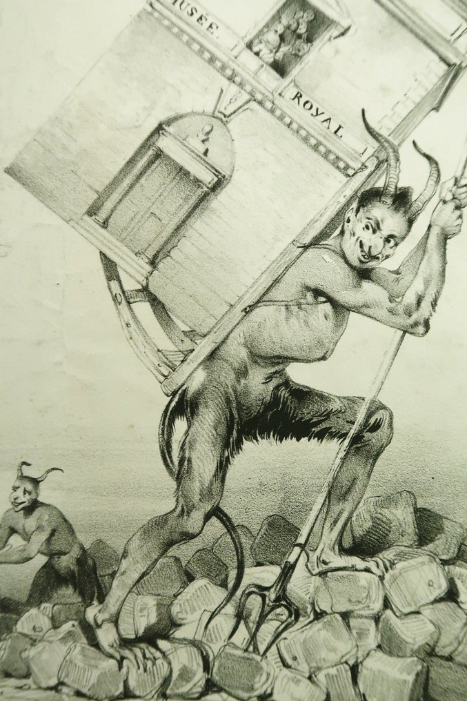 G. Laviron, Deroy, P. Huet, Godefroy, Louis Leroy, Ferogio, Decamps e.a. - [Album revue L'Artiste : 83 lithographies - Venise Pyrénées, Dauphiné, Don Quichotte...] - 1840 #1.0