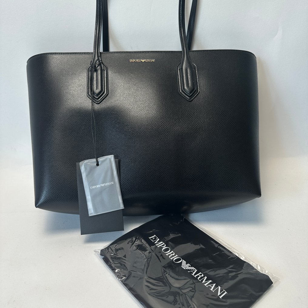 Emporio Armani - Shopping L MiniDollaro - 挂肩式皮包 #1.0