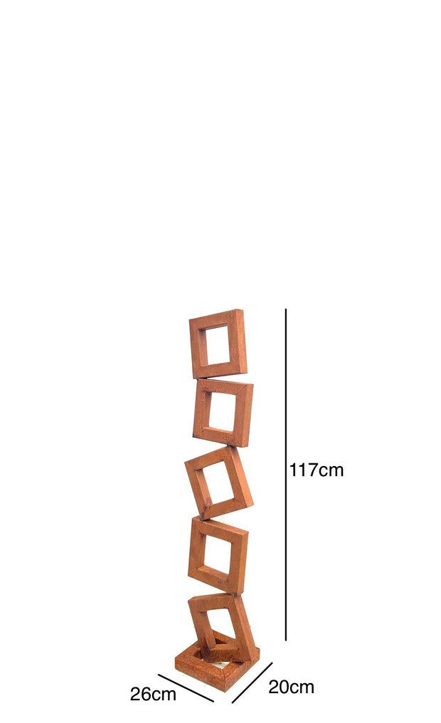 Ana Lucia B.M (XX) - Sculpture Corten - XL #1.0