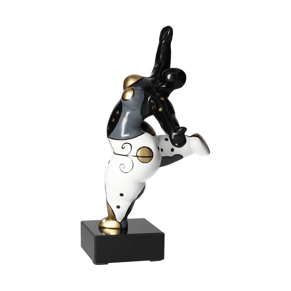 雕像 - Pop Art Lady - 树脂, 大理石 #4.3