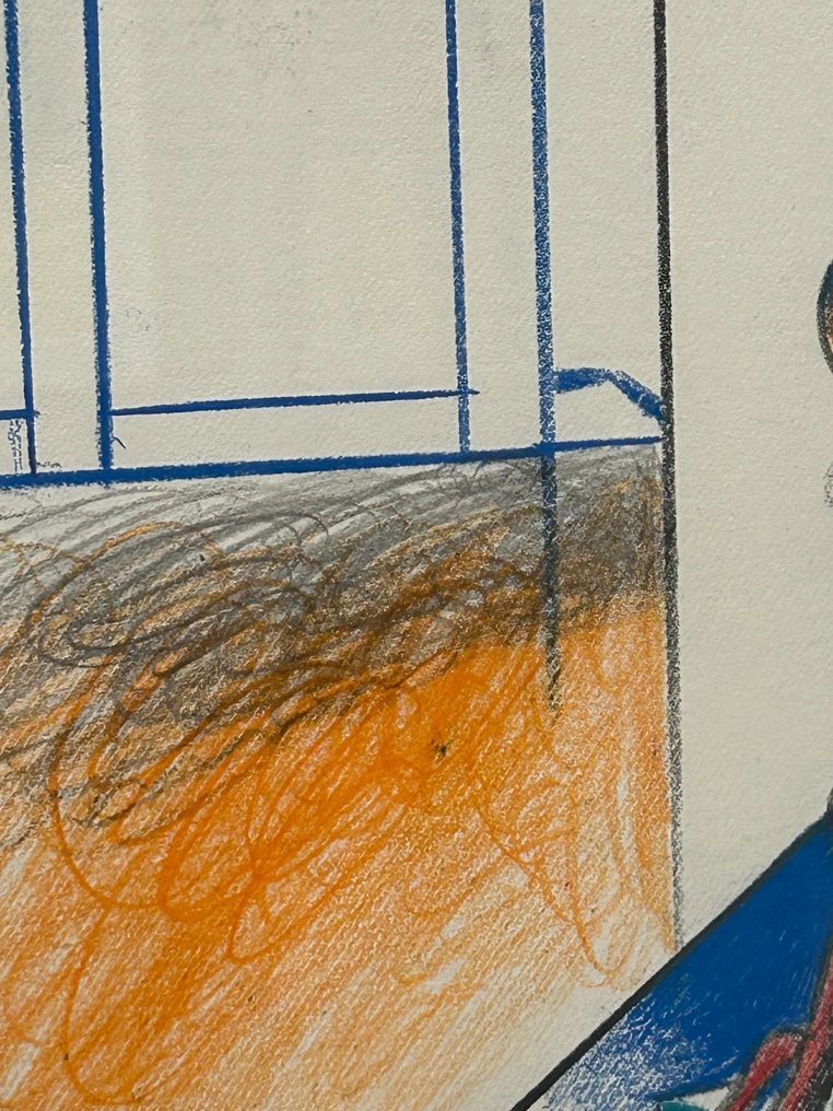 Mark Kostabi (1960) - Bolindless Horizont #3.2