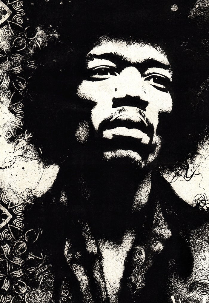 Æ (XX-XXI) - (Set of 3) – Jimi Hendrix | Limited Hand Painted Editions by Æ #3.2