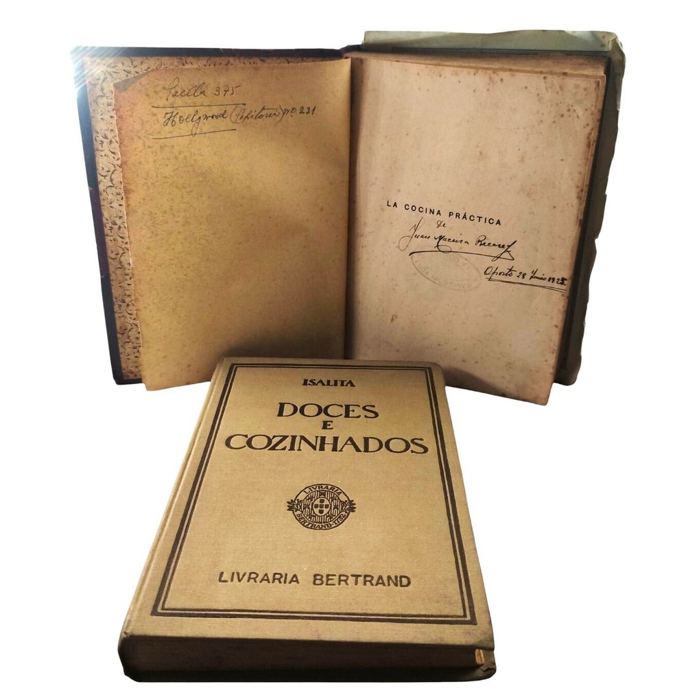 Isalita / Manuel M. Puga y Parra - 2 Books: Doces e Cozinhados / La Cocina Pratica - 1925-1951 #1.0