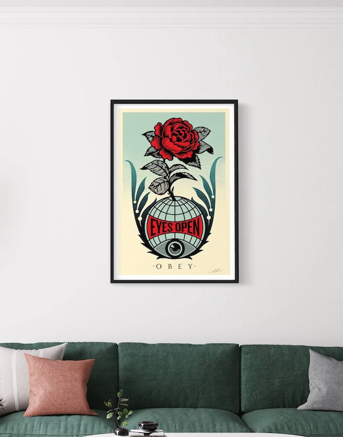 Shepard Fairey (OBEY) (1970) - Eyes Open #1.0