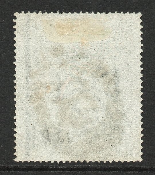 Nagy-Britannia  - GB QV SG128 10/- Zöldes szürke lap 1 Jó állapotú használt #1.0