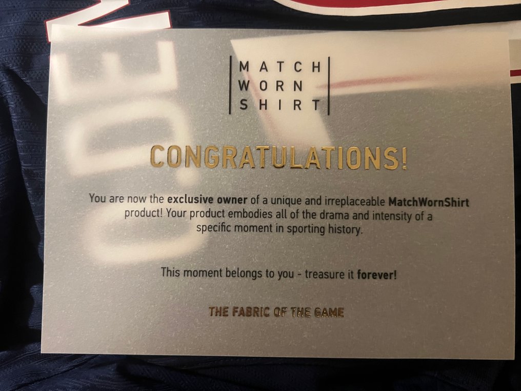 Paris Saint-Germain - Ligue 1 - Ousmane Dembélé - 2024 - Φανέλα ποδοσφαίρου  #4.3