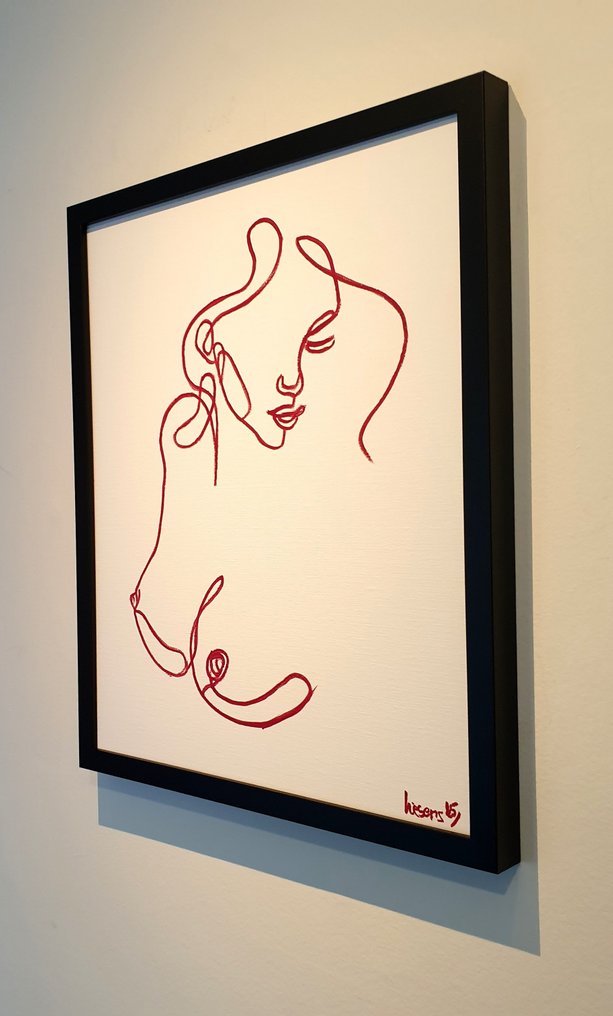 Liesens - I want to be famous( handpainted on canvas) #1.0