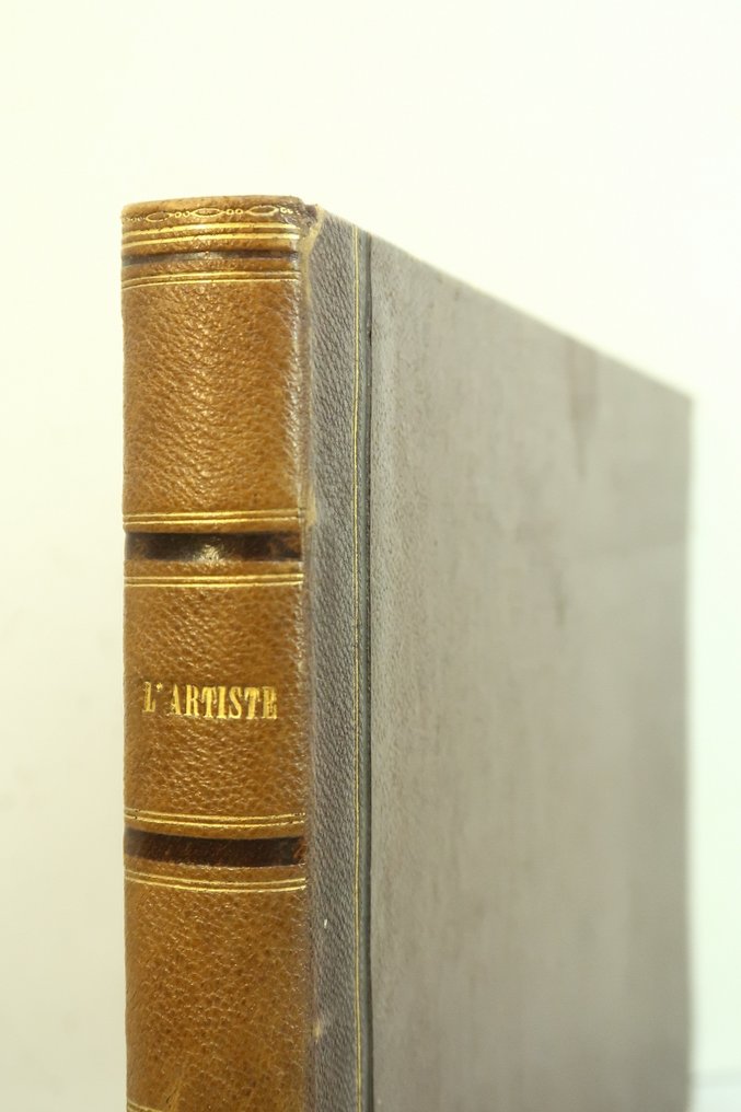 G. Laviron, Deroy, P. Huet, Godefroy, Louis Leroy, Ferogio, Decamps e.a. - [Album revue L'Artiste : 83 lithographies - Venise Pyrénées, Dauphiné, Don Quichotte...] - 1840 #3.2