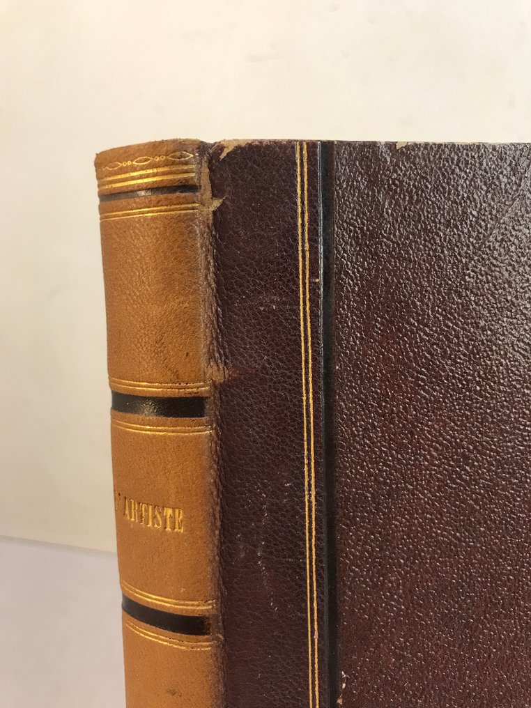 Deveria, Gavarni, H. Vernet, Grass, A. Bovy, etc. - L'artiste, revue. [Album de 79 lithographies. ] - 1835 #3.2