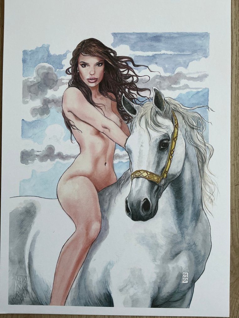 Milo Manara - 6 Print - “Famose actrice” #2.1