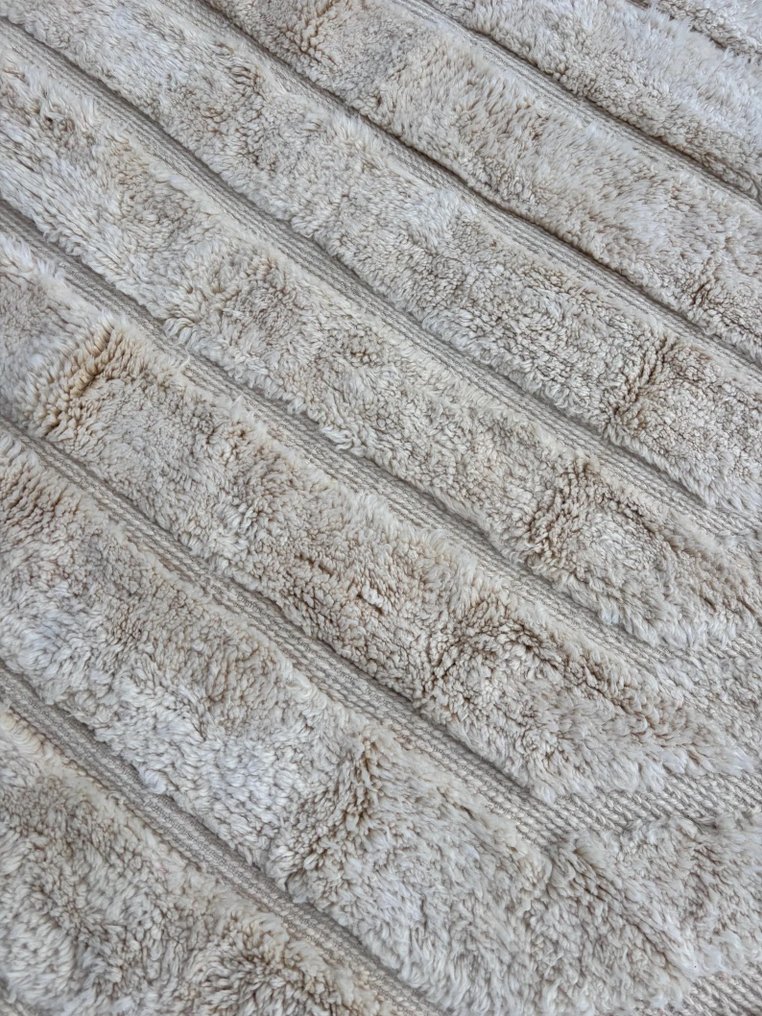 Αυθεντικό μαροκινό χαλί από μαλλί Beni Ourain - Χειροποίητο γεωμετρικό χαλί Μπερμπέρ - Χαλί - 300 cm - 200 cm - Χειροποίητο χαλί #3.2