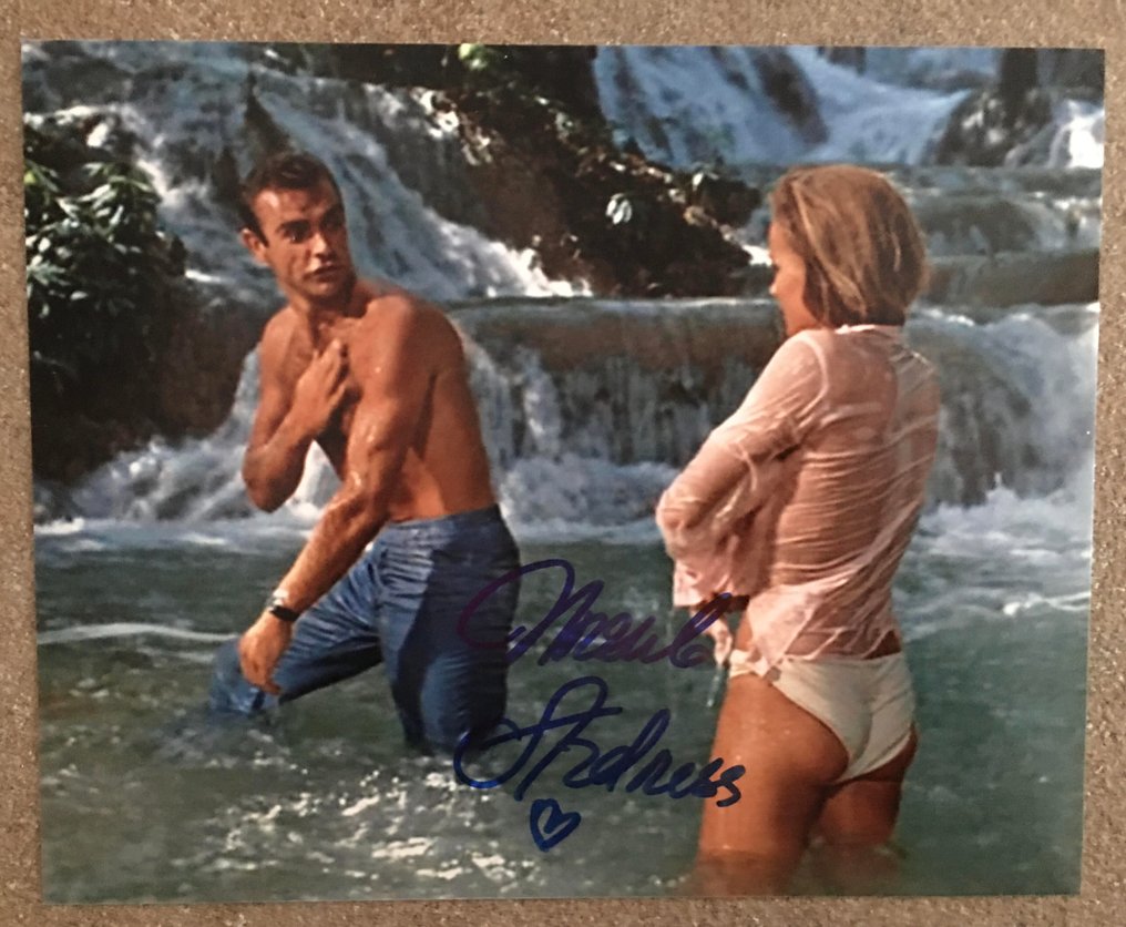 James Bond 007: Dr. No - Ursula Andress Signed - - Movie prop #4.3