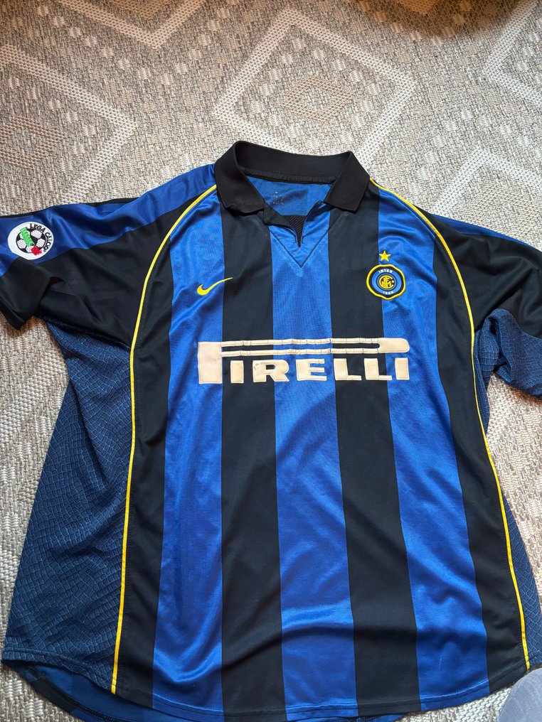 Inter Milan - Olasz labdarúgó-bajnokság - Ronaldo matchissue - 2001 - Futball ing #3.2